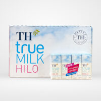 Sữa Hilo không đường ít béo vị tự nhiên TH true milk ( thùng 12 lốc x 180ml)