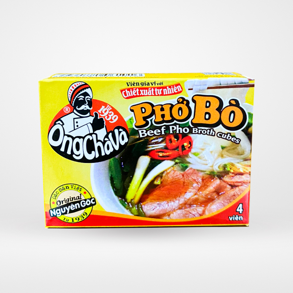Viên gia vị bún bò huế Ông Chà Và (hộp 4 viên) (75g) - Ảnh 2