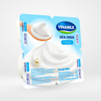 Sữa chua ít đường Vinamilk (vỉ 4 hộp x 100g)