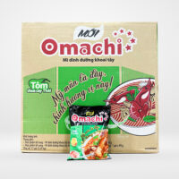 Mì Omachi tôm chua cay thái (thùng 30 gói x 80g)