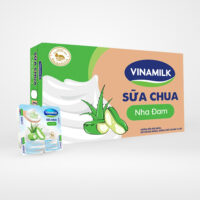Sữa chua Vinamilk nha đam 100g (thùng 48 hộp x 100g)