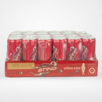 Nước tăng lực Sting dâu (thùng 24 lon x 320ml)