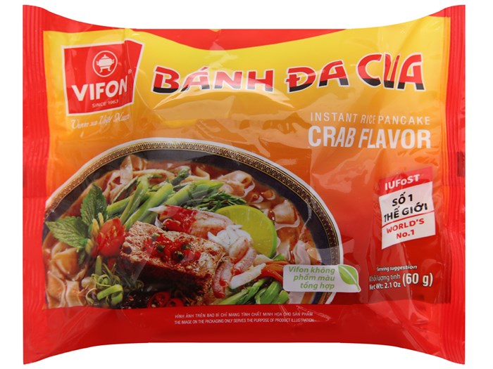 Bánh đa cua Vifon (gói 60g)