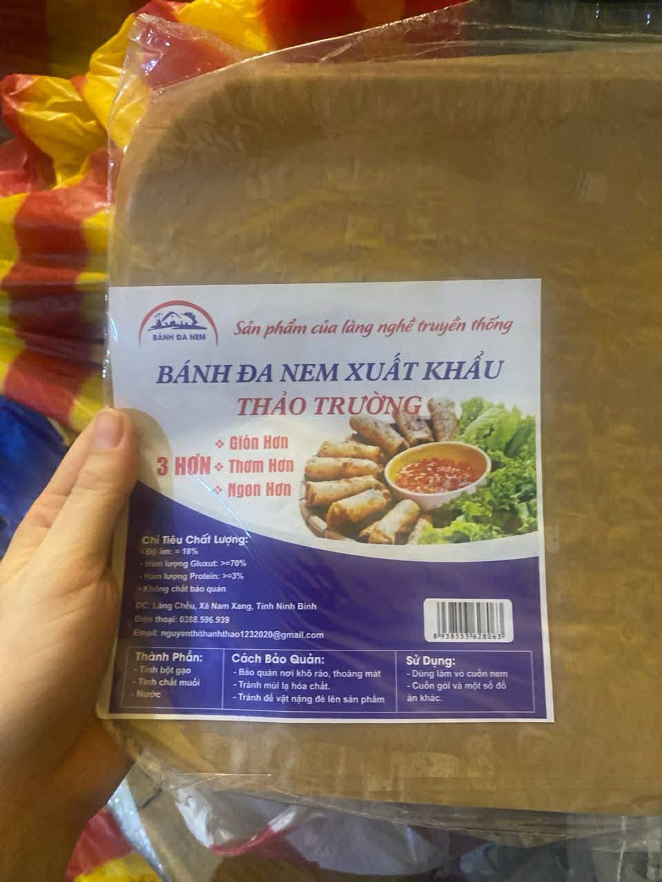 Bánh đa nem Hà Nội ( túi 15-17 cái)